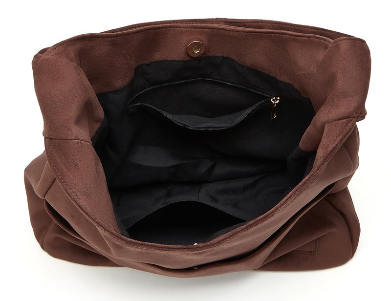 Pocadri Women Tote Handbags Chic Vegan Leather Tote Bag Purse Stylish Casual Trendy Large Soft Shoulder Bag - Image 5