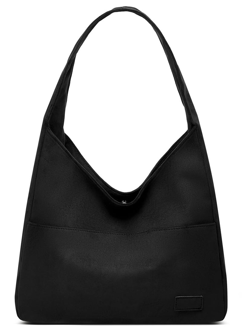 Pocadri Women Tote Handbags Chic Vegan Leather Tote Bag Purse Stylish Casual Trendy Large Soft Shoulder Bag - Image 1