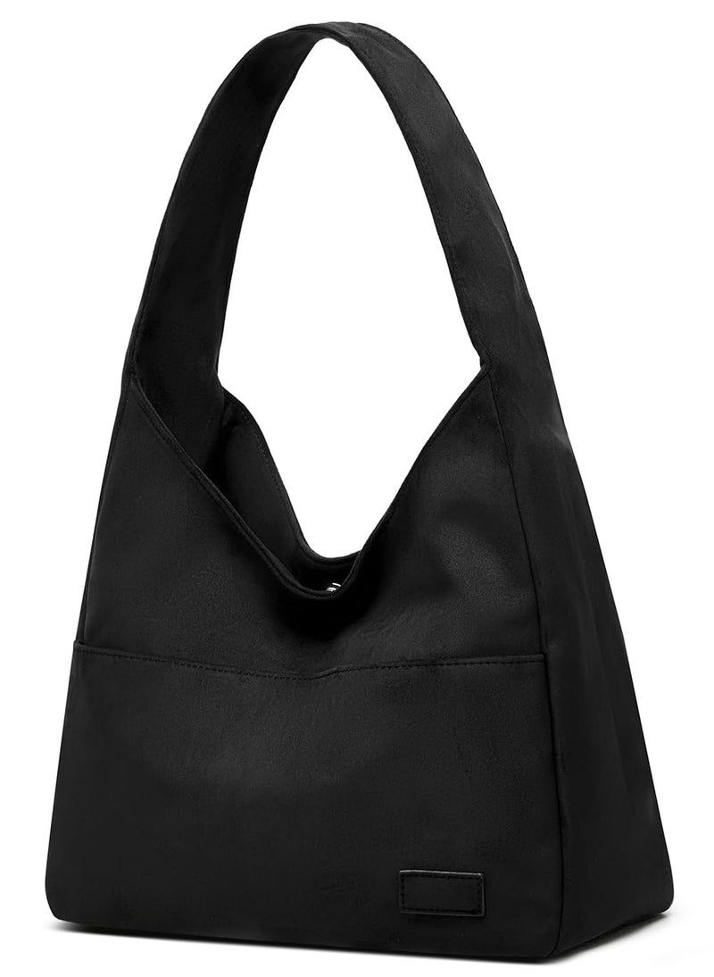 Pocadri Women Tote Handbags Chic Vegan Leather Tote Bag Purse Stylish Casual Trendy Large Soft Shoulder Bag - Image 2