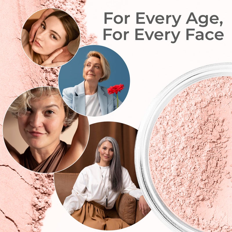 Sweet Face Minerals BLUSH (SWEET CHEEKS) Mineral Makeup Powder Bare Face Shadow Contour Rouge Highlight (20 gram Sifter Jar) - Image 2