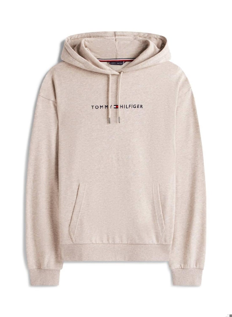 تومي هيلفيغر هودي منزلي بشعار وبرباط داخلي للياقة - Image 4