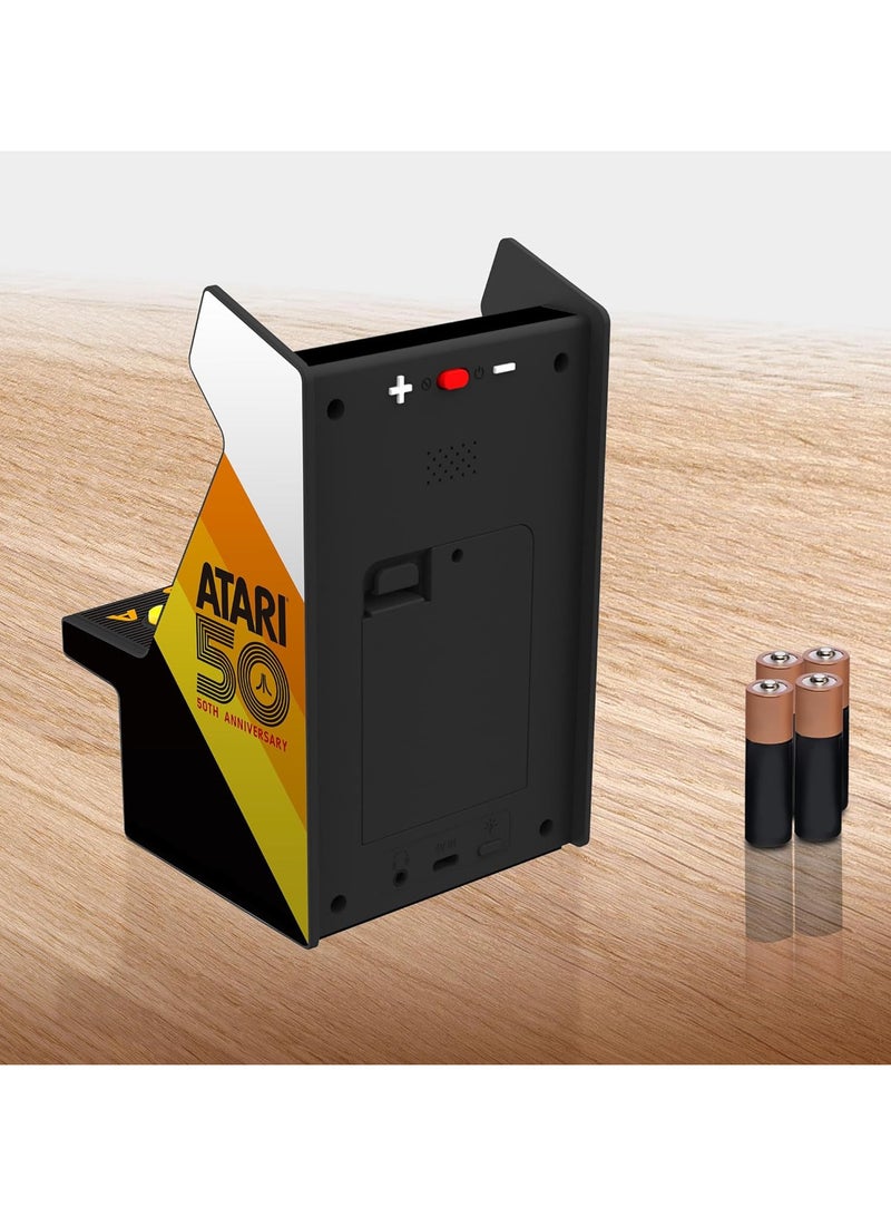 My Arcade Atari Micro Player Pro: 100 Games, 6.75" Mini Arcade Machine, Fully playable Video Game Collectible - Image 4