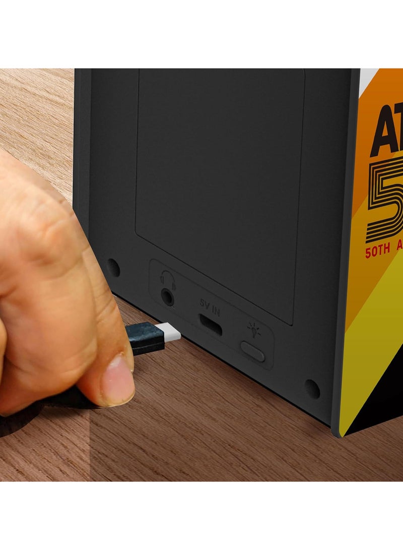 My Arcade Atari Micro Player Pro: 100 Games, 6.75" Mini Arcade Machine, Fully playable Video Game Collectible - Image 5