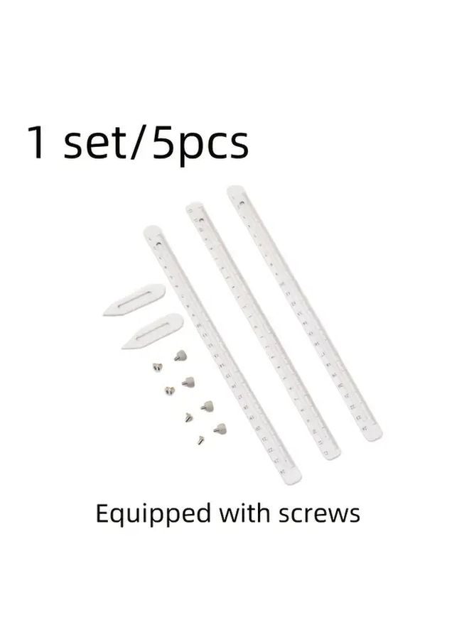 1 Set 5Pcs Measuring Tools for Depth Thickness and DIY Ceramics Projects - Image 1