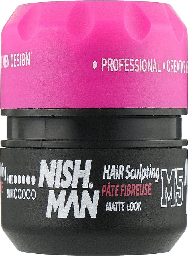 Nishman Hair Wax M5 Matte Look - Image 4