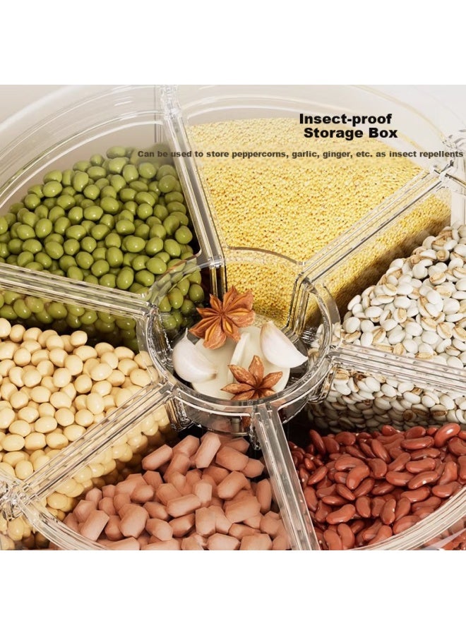 Pakchoice Rice Barrel Grain Storage Box Insect-proof Moisture-proof Rice Storage Box Household Food-grade Automatic Rice Barrel Grain Barrel - Image 1