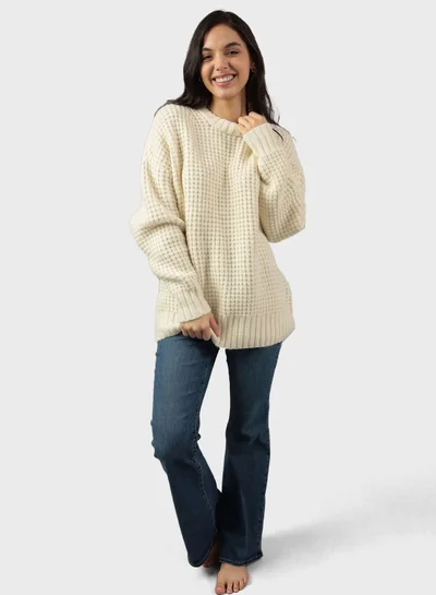 American Eagle Crew Neck Knitted Sweater
