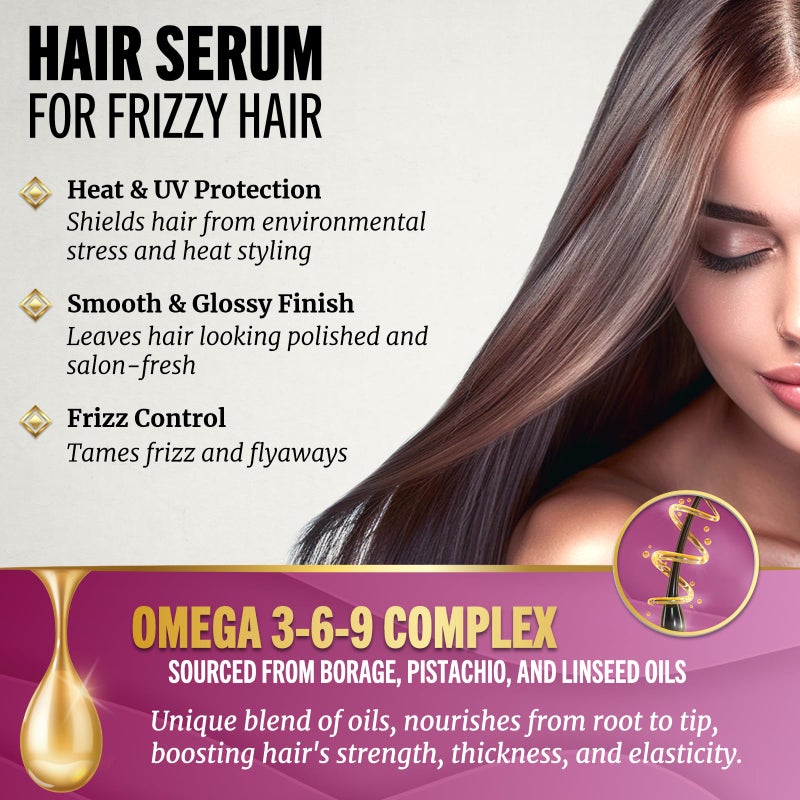 Jenoris Pistachio Hair Oil & Deep Conditioning Mask â€“ For Dry, Frizzy, and Damaged Hair, Enriched with Pistachio Oil & Omega 3-6-9, Paraben & SLS Free, Salon-Quality Treatment - Image 5