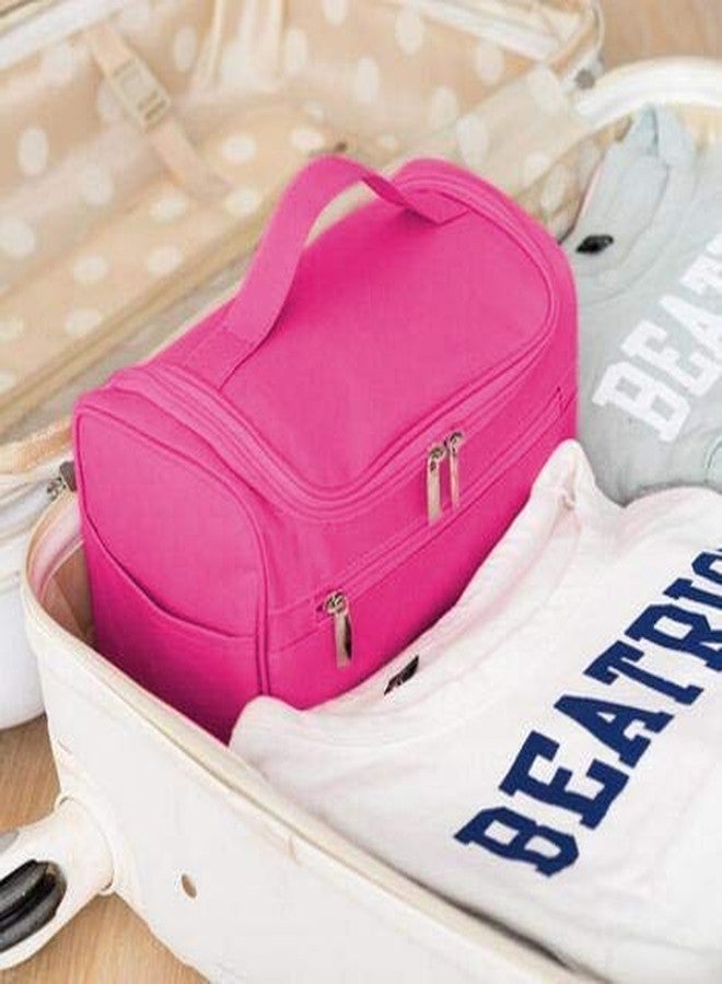 TGOPIT حقيبة مستحضرات تجميل صلبة من TGOPIT مقاس 13 سم (لون وردي متوسط) - Image 4