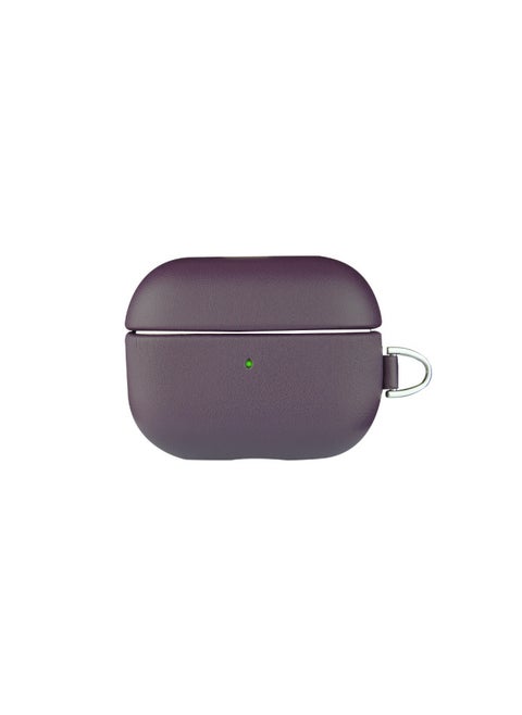 Full-Bodied PU Leather Bluetooth Protective Case For Apple AirPods 123Pro Durable Elegant Design Suitable For Various Models-Color:Fading Cherry-Applicable Model:Airpods Pro2
