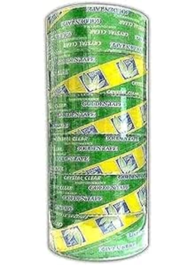 Crystal 6 Adhesive Tape (Sol Tip) - 100 Yards, Width of 4.5cm