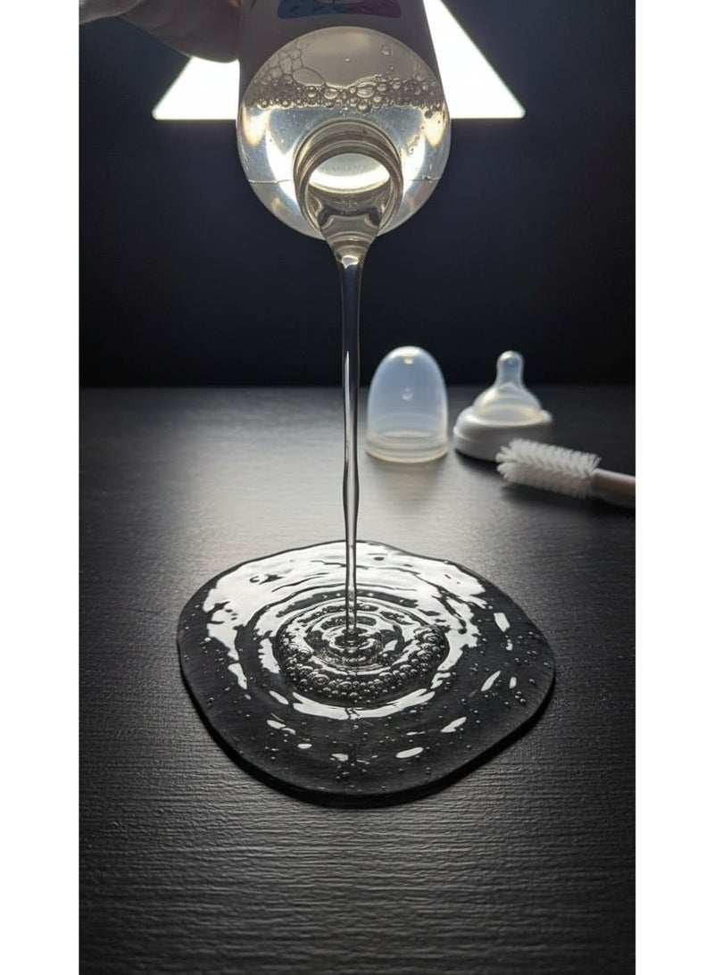 كلينزو منظف ​​سائل كلينزو لزجاجات الأطفال والحلمات - يزيل الحليب والشحوم بفعالية - مصنوع من مكونات طبيعية 100% - 480 مل - Image 4