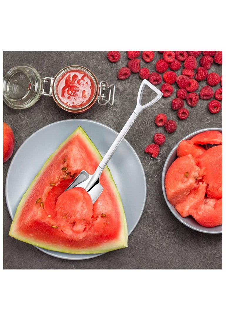 SYOSI Ice Cream Spoons Wedding Anniversary Gifts for Her and Him Ice Cream Spoons, Stainless Steel Coffee Spoon Pack of 2 Set Valentines Day Wedding Gifts for Couple Lovers2 - Image 4