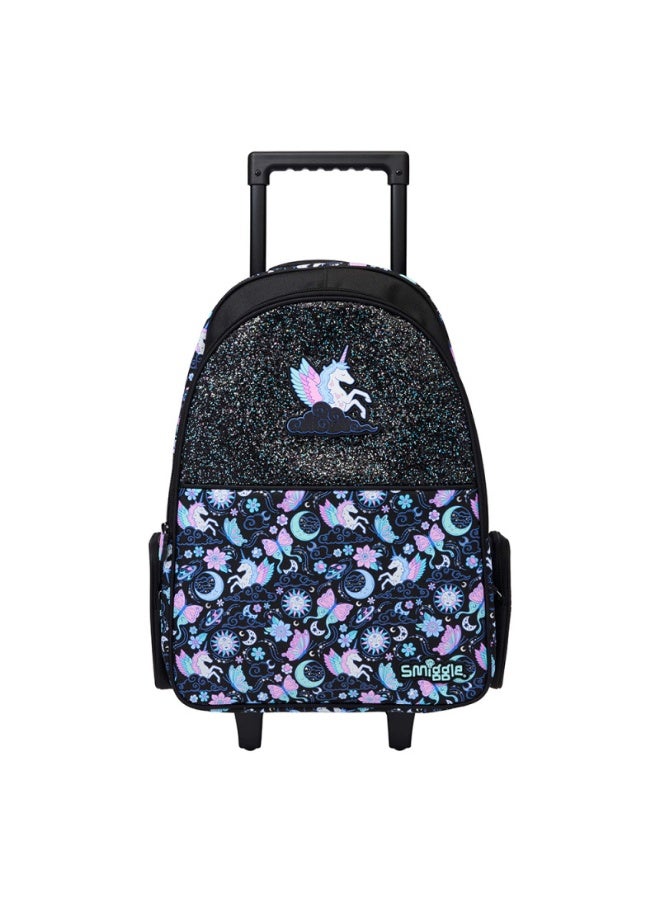 Smiggle Australia Large Rolling Backpack - Student Travel Double Shoulder Bag