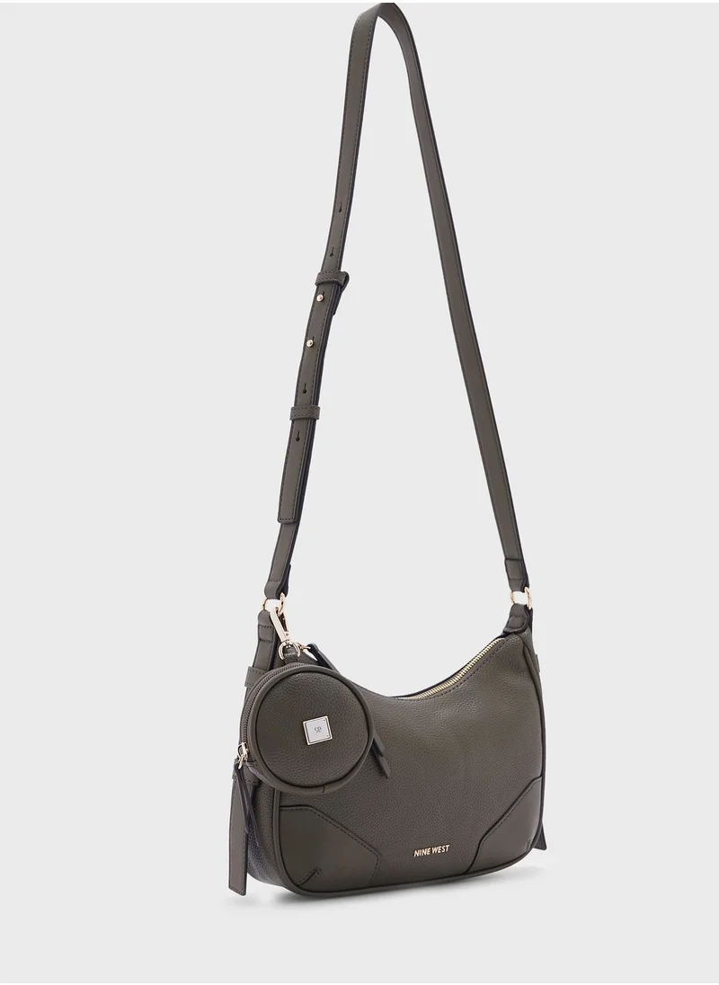 NINE WEST Brooklyn Crossbody Zip Bag