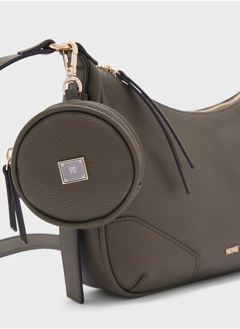 NINE WEST Brooklyn Crossbody Zip Bag