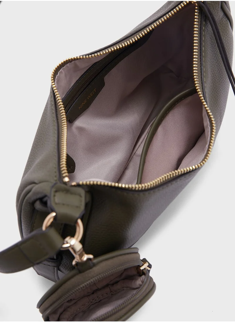 NINE WEST Brooklyn Crossbody Zip Bag