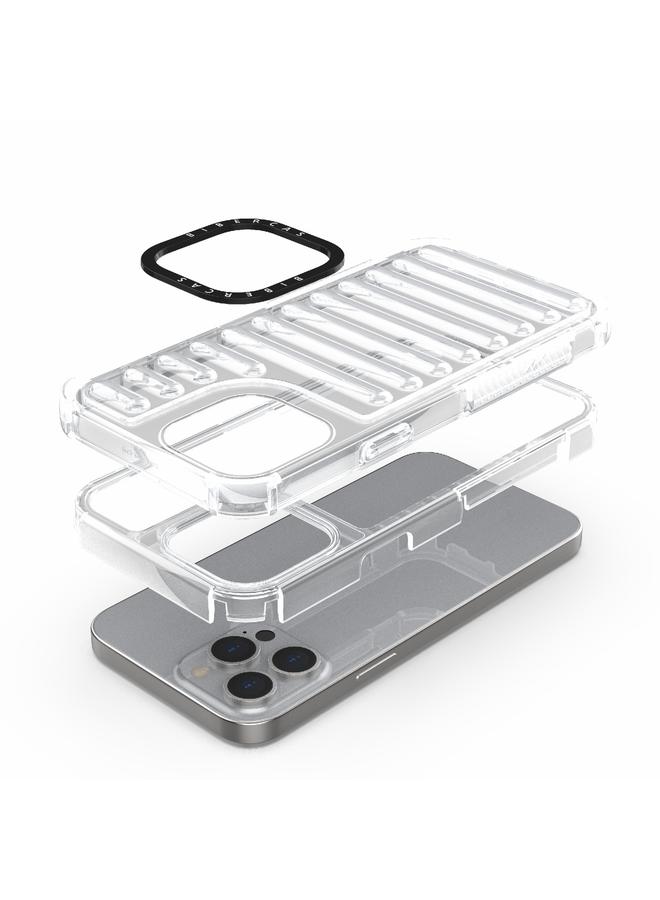 Zaboon Case For iPhone 13 Pro Max High Transparency TPU Hybrid PC Airbag Phone Case - Image 5