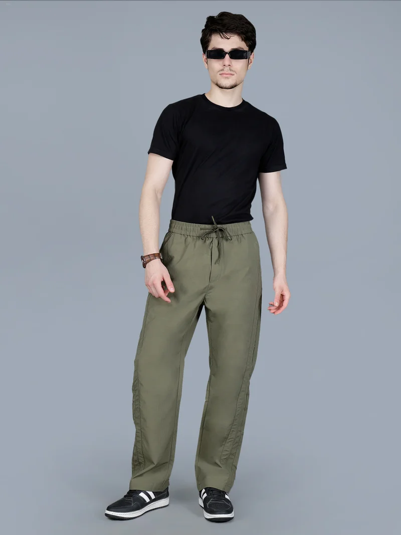 Fort Collins Fort Collins Men Relaxed Fit Pants with Drawstring