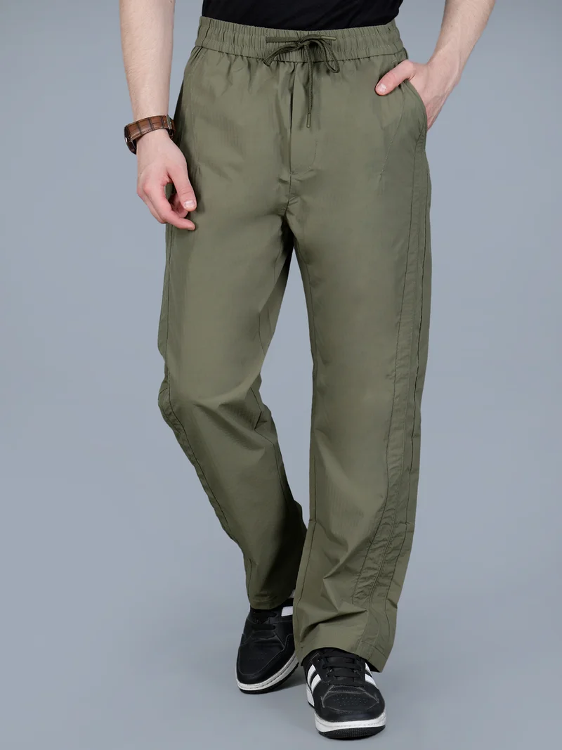 Fort Collins Fort Collins Men Relaxed Fit Pants with Drawstring