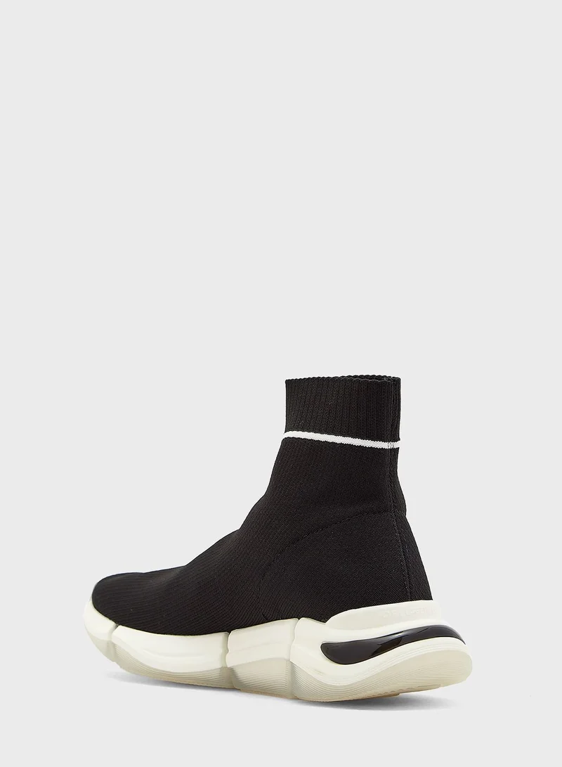 Karl Lagerfeld Quadra Knit Boots