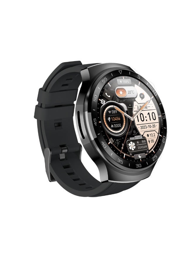 mpBLBERRI Sports Smart Watch with HD Display, Multi-Sport Modes, Waterproof Fitness Tracker, Health Monitoring, Long Battery Life Rubber Strap Smartwatch for Men - Image 2