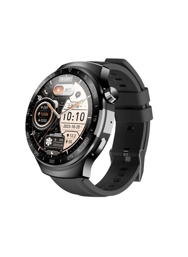 mpBLBERRI Sports Smart Watch with HD Display, Multi-Sport Modes, Waterproof Fitness Tracker, Health Monitoring, Long Battery Life Rubber Strap Smartwatch for Men - Image 1