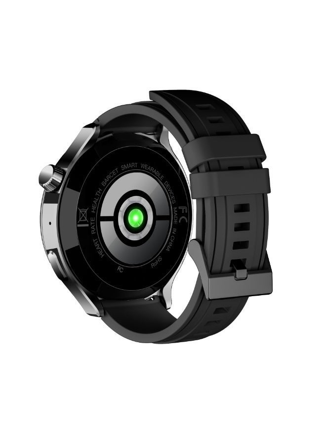 mpBLBERRI Sports Smart Watch with HD Display, Multi-Sport Modes, Waterproof Fitness Tracker, Health Monitoring, Long Battery Life Rubber Strap Smartwatch for Men - Image 3