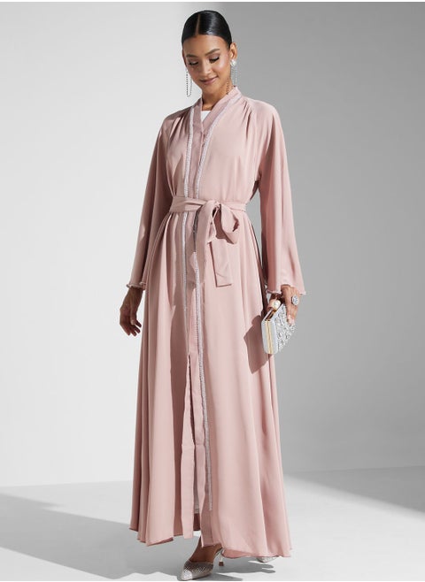 Embellished Detail Abaya