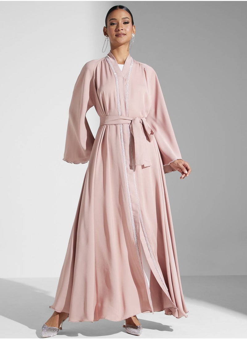 Khizana - Embellished Detail Abaya - Image 1