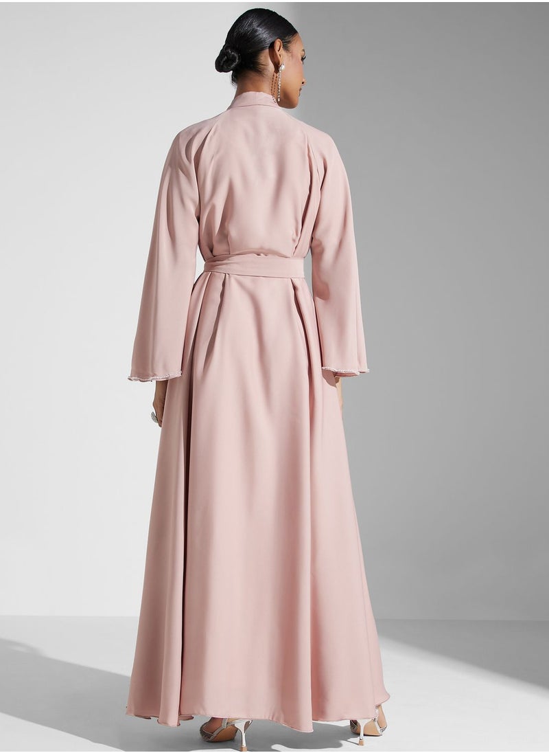 Khizana - Embellished Detail Abaya - Image 1