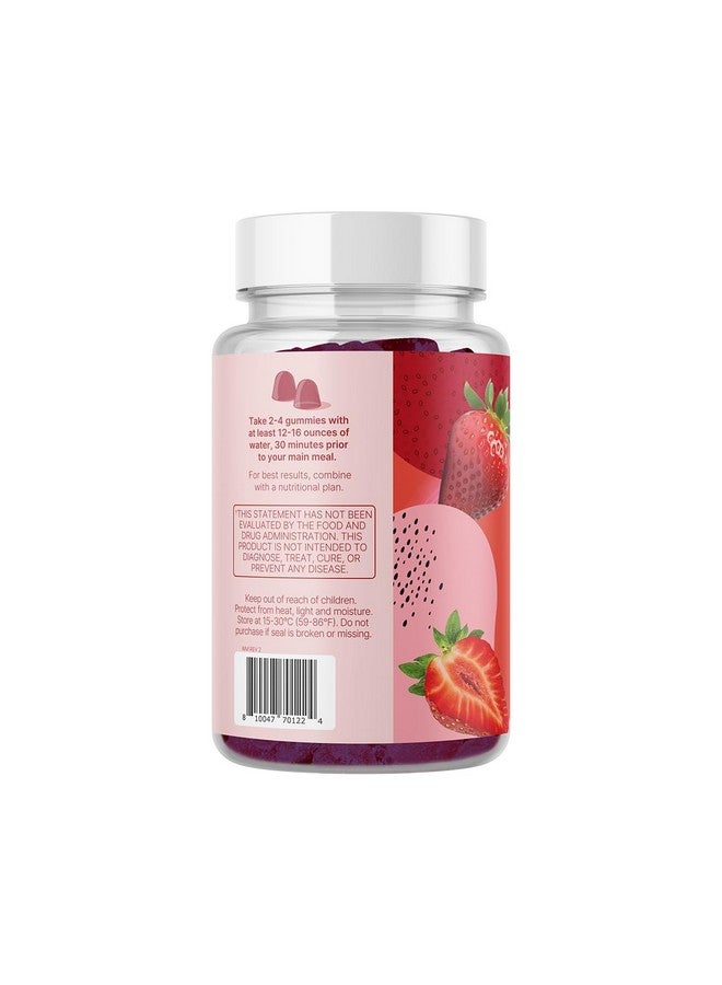 Santo Remedio, Entalla, Skinny Yummy Gummy, Nutritional Supplement, Gummy Fiber for Digestive Gut Support, 60 Fiber & Prebiotic Gummies, Strawberry Flavor, 30 Servings - Image 3