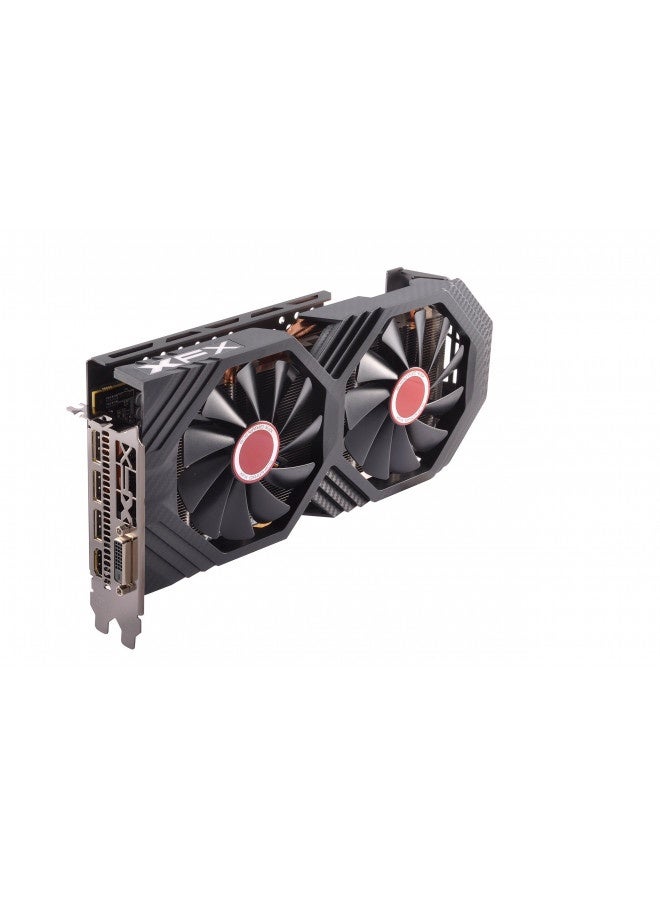 XFX بطاقة الرسوميات Xfx Radeon Rx 580 Gts Xxx Edition 1386Mhz Oc+, 8Gb Gddr5, جاهزة للواقع الافتراضي, ثنائية البيوس, 3Xdp Hdmi Dvi, Amd (Rx-580P8Dfd6) - Image 2