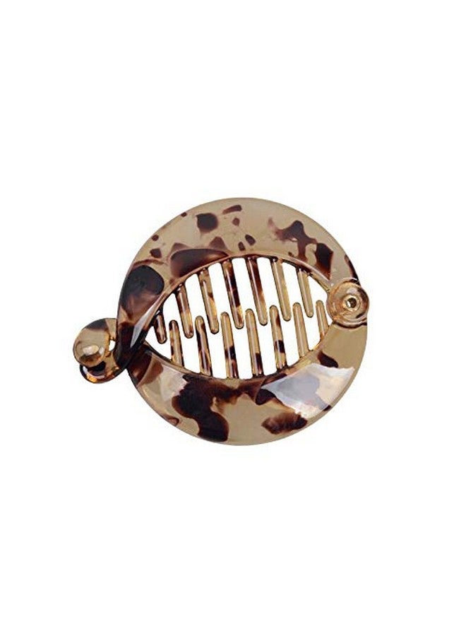 Natuworld 4Pcs 2.5 Inch Banana Fish Hair Clips Barrette Effortless Beauty Assorted Side Combs Ponytail Hair Clip Comb Pin French Round Banana Clips Hair Accessories For Women Ladies Girls (Color Random) - Image 5