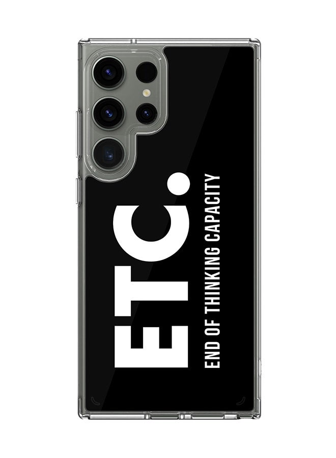 Stylizedd Classic Clear Case for Samsung Galaxy S25 Ultra , Hybrid Soft Case Flexible Edges Anti Drop TPU PC Gel Thin Transparent Cover - Etc. - Image 1