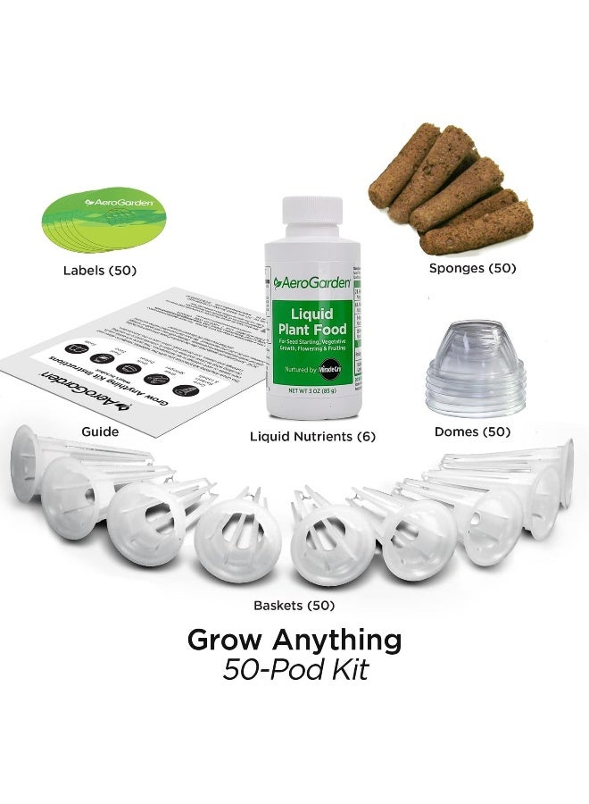 AeroGarden Grow Anything Seed Pod Kit (50-pod)  - Image 1