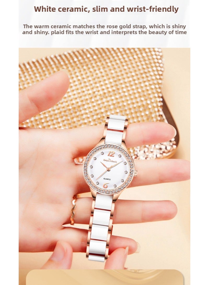 SUFADA Watches for Women Stylish Stainless Steel Water Resistant Quartz Analog Watch 28mm - Image 3