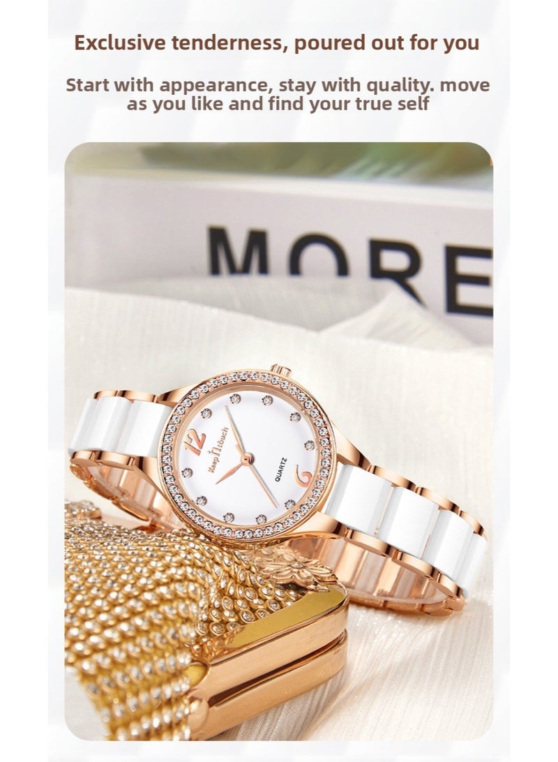 SUFADA Watches for Women Stylish Stainless Steel Water Resistant Quartz Analog Watch 28mm - Image 4