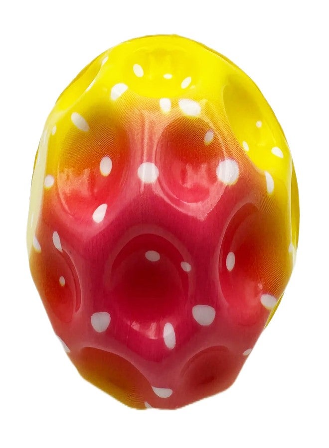 Buko Super Infinity Crazy Bounce Moon Rainbow Ball: Ultimate Grip and Catch, Enhances Hand-Eye Coordination (Red Yellow (Pack of 1) - Image 2