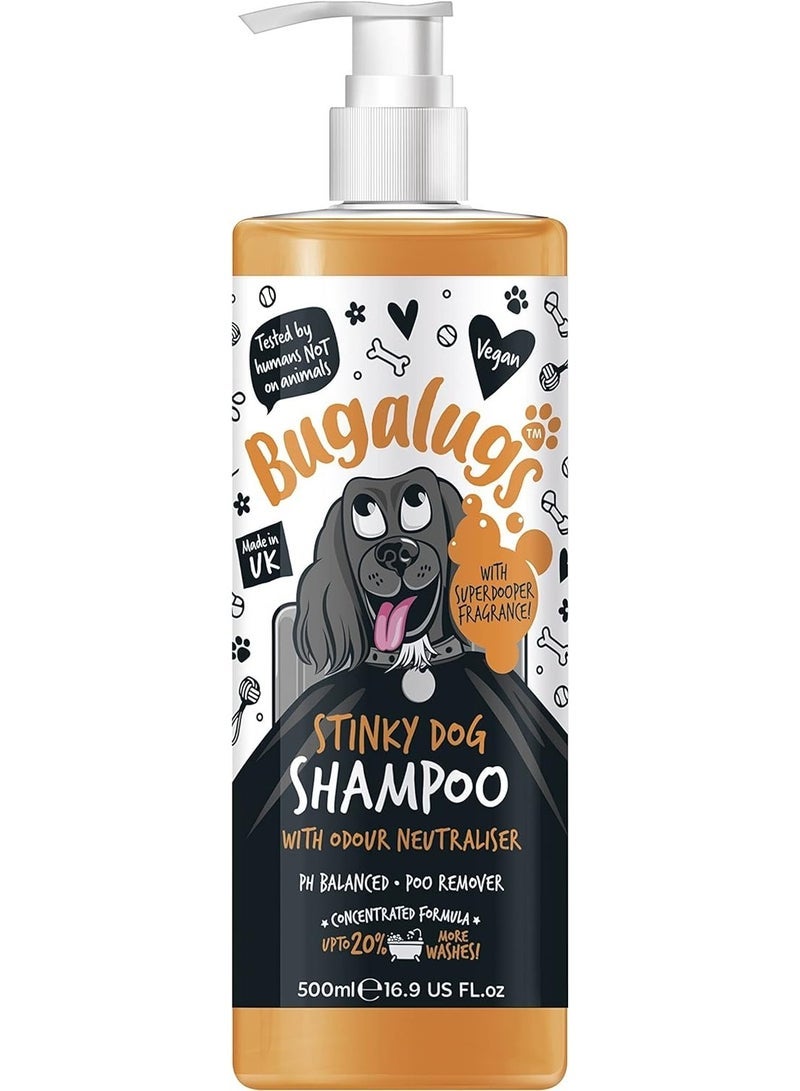 Bugalugs Stinky Dog Shampoo 500ml (16.9 Fl Oz)