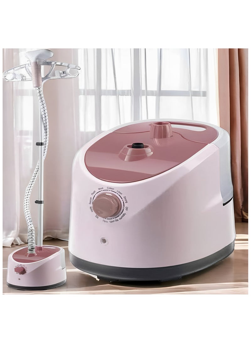 بيوينتي بويينتي 2000 واط مكواة الملابس العمودية، قابلة للتعديل في الارتفاع مع لوح كي مدمج، خرطوم بخار عازل للحرارة، تسخين في 40 ثانية، فوهة من الفولاذ المقاوم للصدأ، مكواة كهربائية عمودية قابلة للتعليق - Image 2