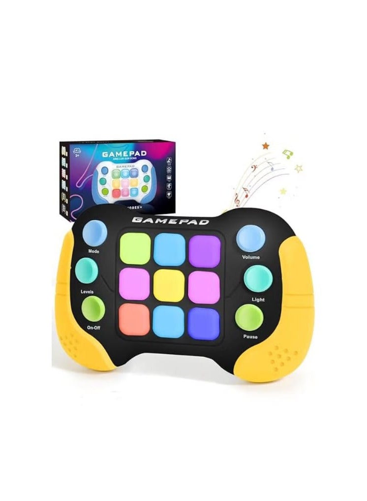 مقبض ألعاب فيدجيت سريع الدفع، لعبة محمولة وامضة للأطفال والمراهقين والبالغين، لعبة إلكترونية للدماغ والذاكرة، لوحة ألعاب بأزرار سريعة الدفع، هدايا عيد الميلاد، ألعاب STEM للأولاد والبنات