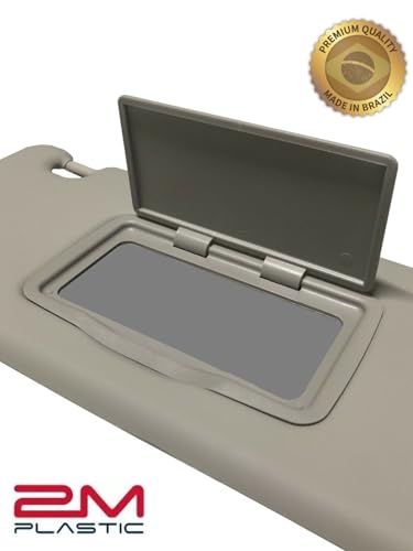 2M PLASTIC Sun Visor fits for Chevy Sonic 2011-2020 Spark 2012-2022 Passenger Side Right Gray Replacement 2M PLASTIC - Image 4