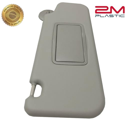 2M PLASTIC Sun Visor fits for Chevy Sonic 2011-2020 Spark 2012-2022 Passenger Side Right Gray Replacement 2M PLASTIC - Image 5