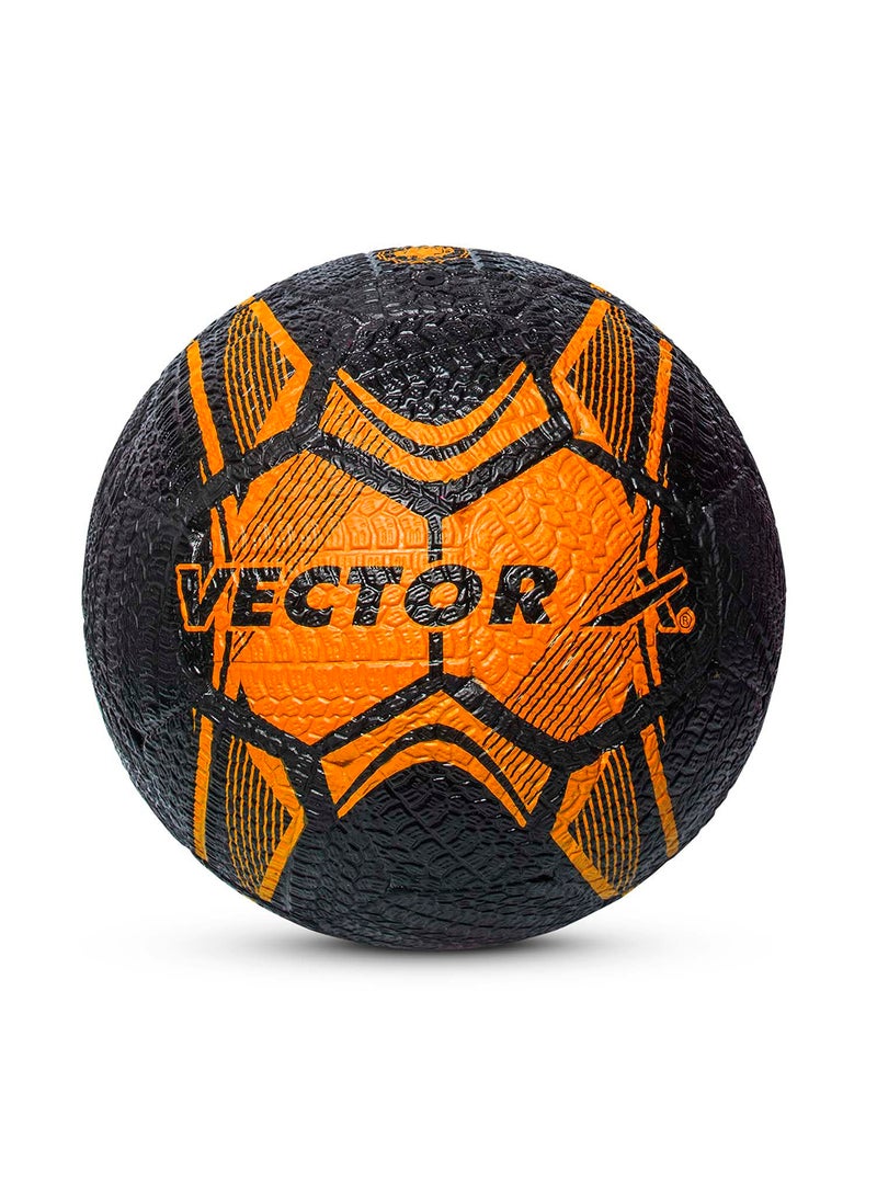 Vector X Street Soccer Football | Size-5 | Material- Moulded rubber | All Surface | High Bounce | High Speed ​| Rubberized Outer core | High Air Retention Bladder | 32 Panel | Training - Image 1