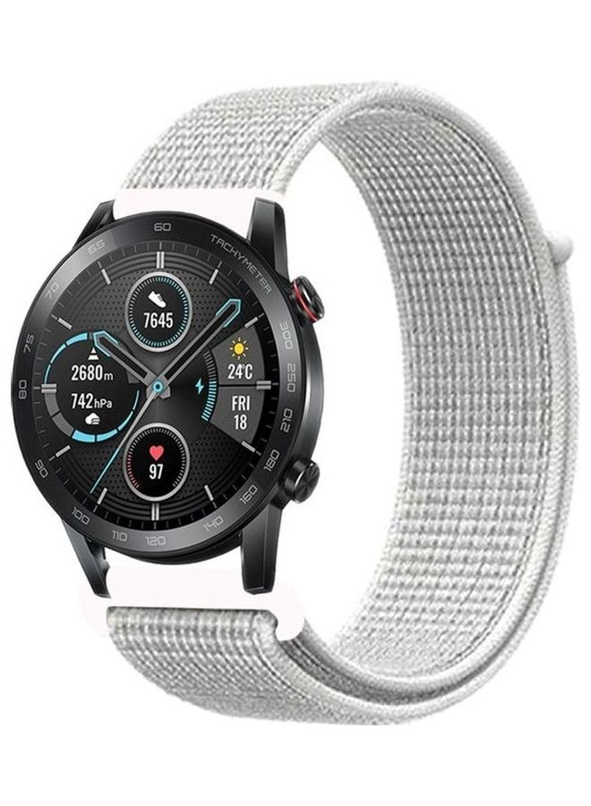 HuHa Replacement Band For Huawei Honor Magic Watch 2 White - Image 1