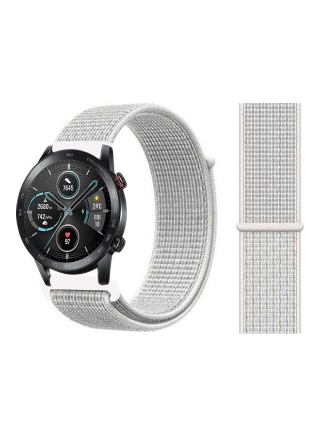 HuHa Replacement Band For Huawei Honor Magic Watch 2 White - Image 2