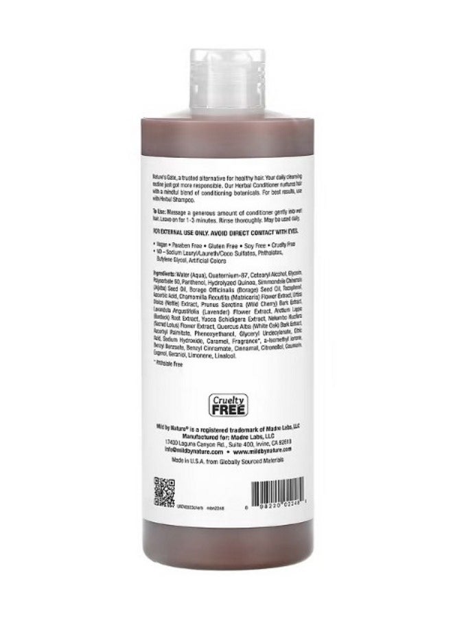 mild by Nature Herbal Conditioner for Normal Hair  16 fl oz 473 ml  - Image 2