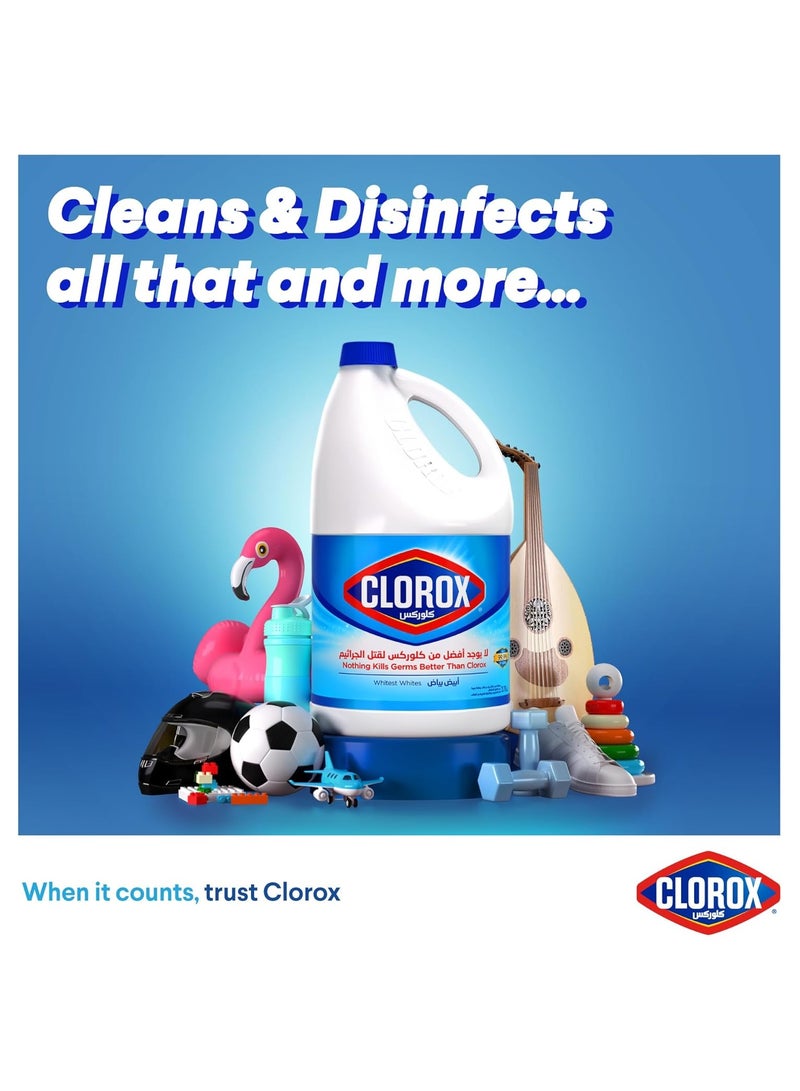 Clorox Liquid Bleach Original 3.78Litre - Image 3