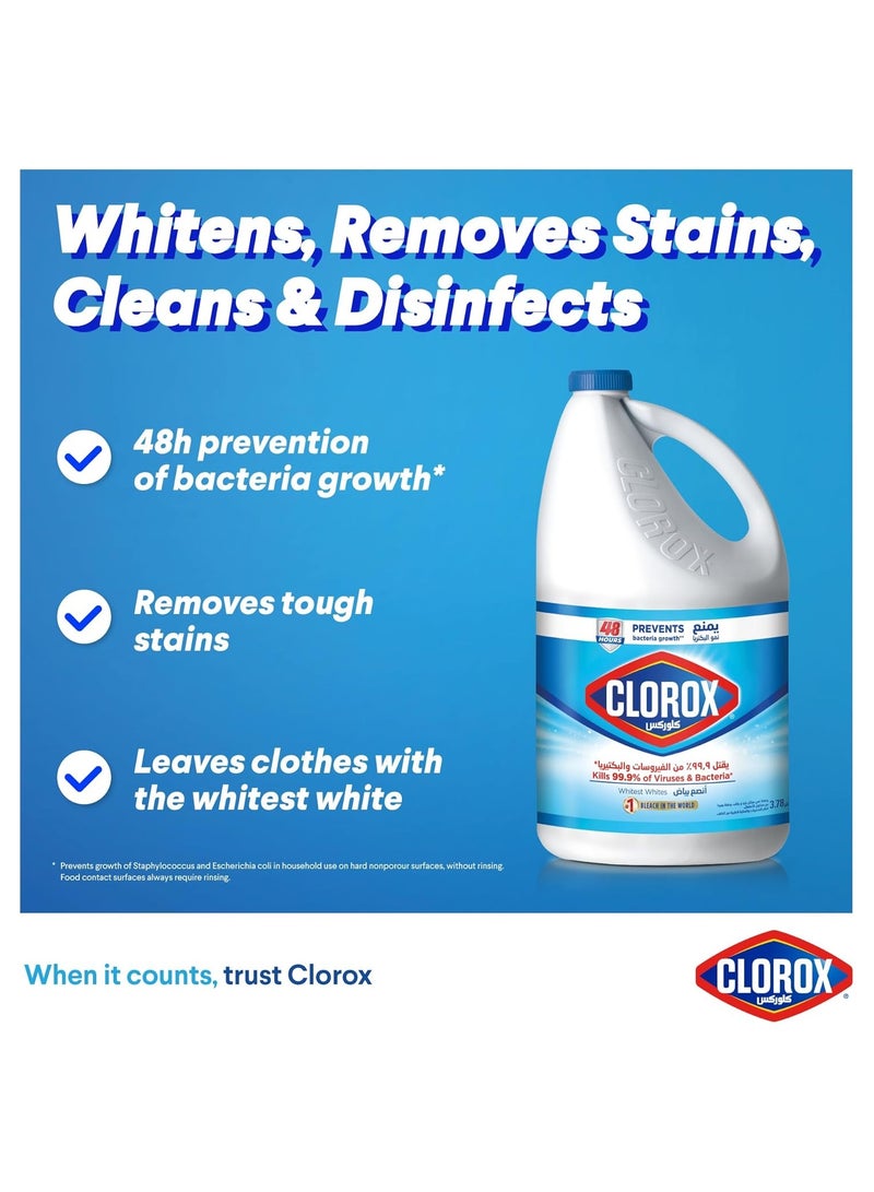 Clorox Liquid Bleach Original 3.78Litre - Image 2